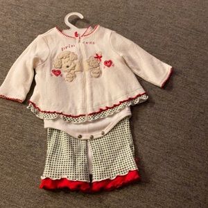 3 piece set for 3/6 months- brand new!